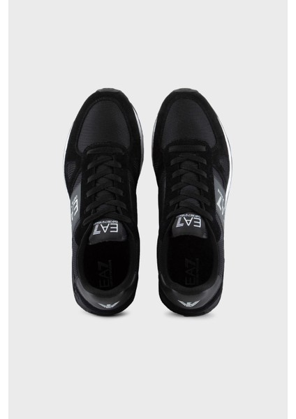 Logolu Süet Detaylı Sneaker Ayakkabı Unisex Ayakkabı X8X151 XK354 A120