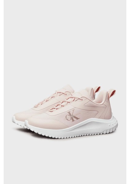 Logolu Kalın Tabanlı Sneaker Ayakkabı YW0YW014420JY Bayan Ayakkabı YW0YW01442 0jy