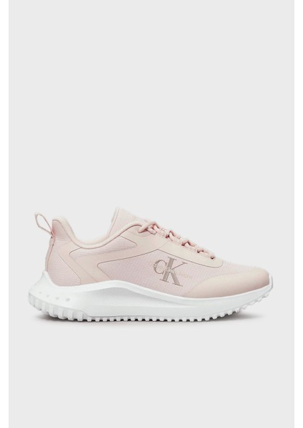 Logolu Kalın Tabanlı Sneaker Ayakkabı YW0YW014420JY Bayan Ayakkabı YW0YW01442 0jy