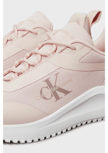 Logolu Kalın Tabanlı Sneaker Ayakkabı YW0YW014420JY Bayan Ayakkabı YW0YW01442 0jy indirimleri