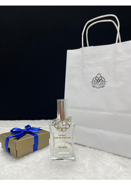 Özel Tasarım Luxury Bergamot ve Beyaz Bal Notalarıyla Sexy Erkek Parfüm