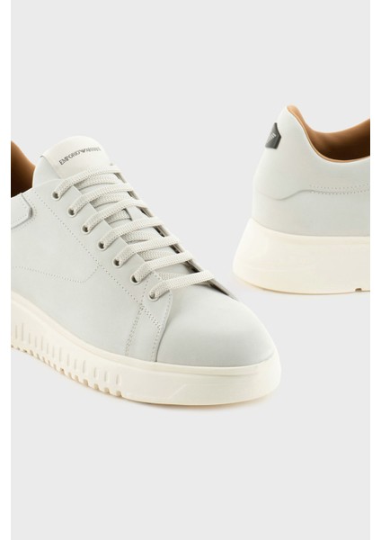 Deri Kalın Tırtıklı Taban Sneaker Ayakkabı Erkek Ayakkabı X4X264 XF570 00894