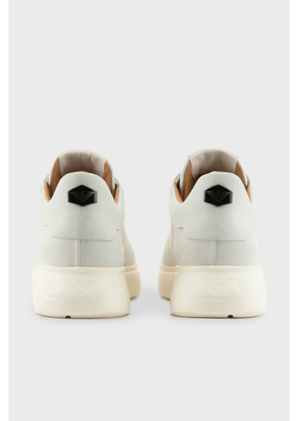 Deri Kalın Tırtıklı Taban Sneaker Ayakkabı Erkek Ayakkabı X4X264 XF570 00894