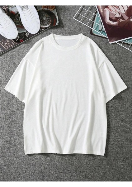 Crazy Bear Baskılı Oversize Erkek T-Shirt Salaş Boyfirend fiyatları