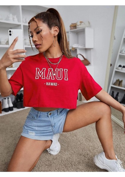 Crop Mauı Hawaıı Baskılı