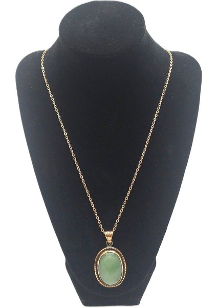 Kadın Doğal Taşlı Saf Bakır Kolye fiyatları