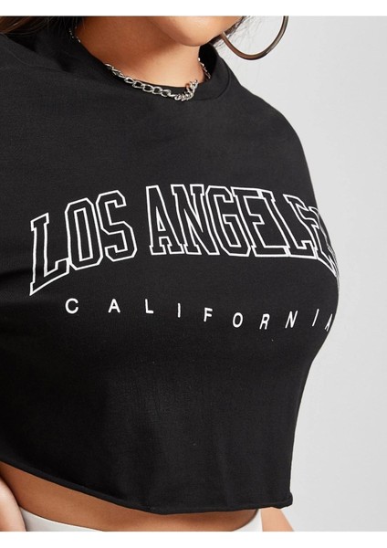Crop Los Angeles Baskılı indirimleri