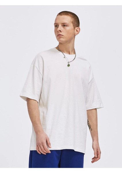 Erkek Oversize Basic Oversize T-Shirt