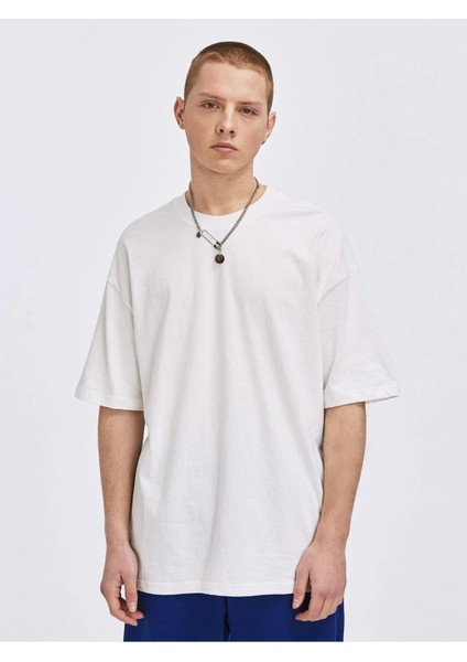 Erkek Oversize Basic Oversize T-Shirt fırsatları
