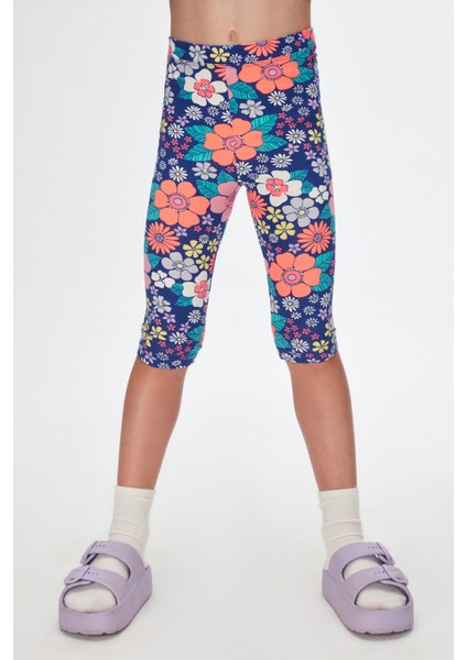 Neon Garden Kız Çocuk Desenli Diz Altı Tayt Kapri fiyatları