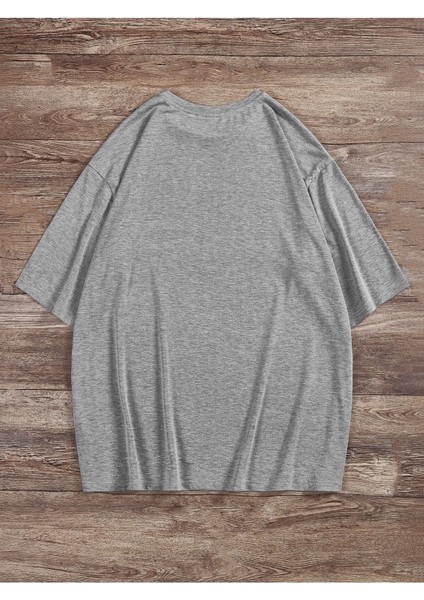 Unisex Atlanta Baskılı Oversize T-Shirt fiyatları