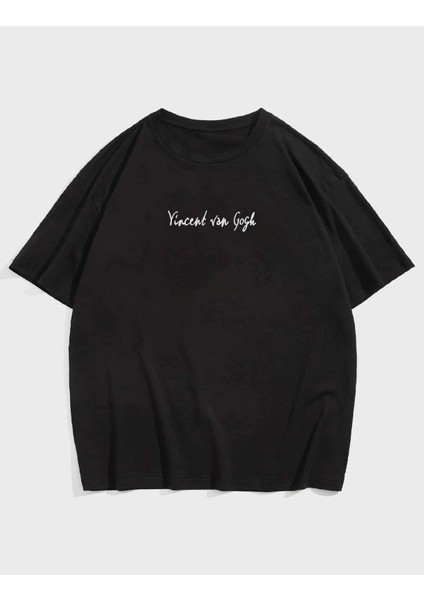 Unisex Mona Lisa Baskılı Oversize T-Shirt fiyatları