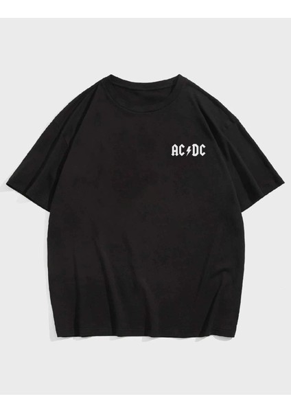 Unisex Black Ice Baskılı Oversize T-Shirt fiyatları