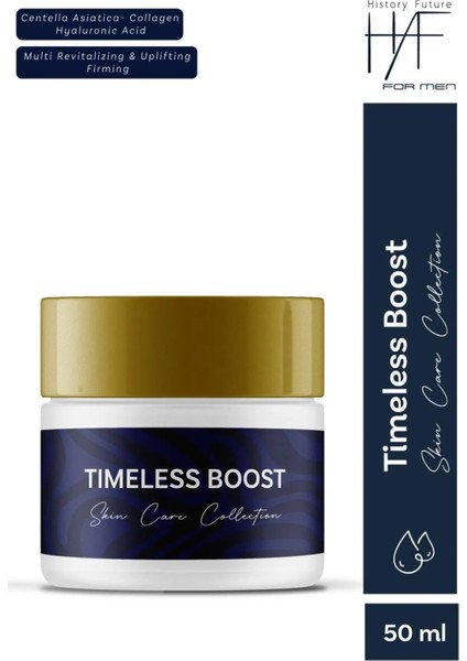 Erkeklere Özel Timeless Boost Nemlendiren Toparlayıcı Canlandırıcı Yüz Kremi 50ml