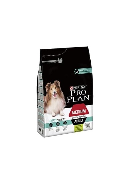 Pro Plan Medium Adult Kuzu Etli Köpek Maması 3 kg