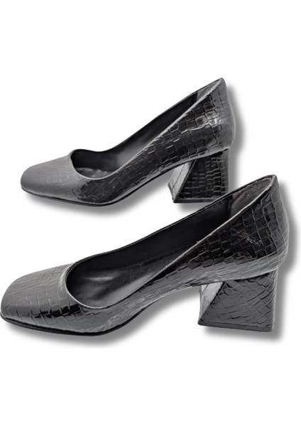 Saffieren Kadın Klasik Topuklu Ayakkabı - Saffieren - Siyah - 36 indirimleri