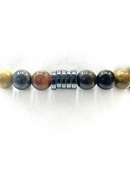 Unisex Esnek Misinalı Doğal Taş Bileklik fiyatları