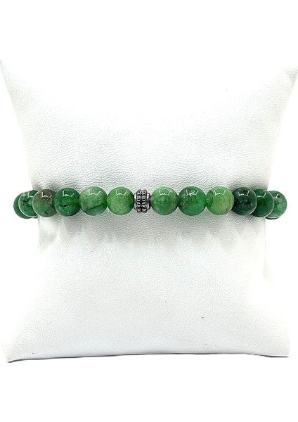 Unisex Esnek Misinalı Doğal Taş Bileklik