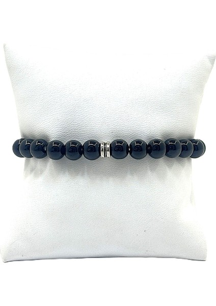 Unisex Esnek Misinalı Doğal Taş Bileklik