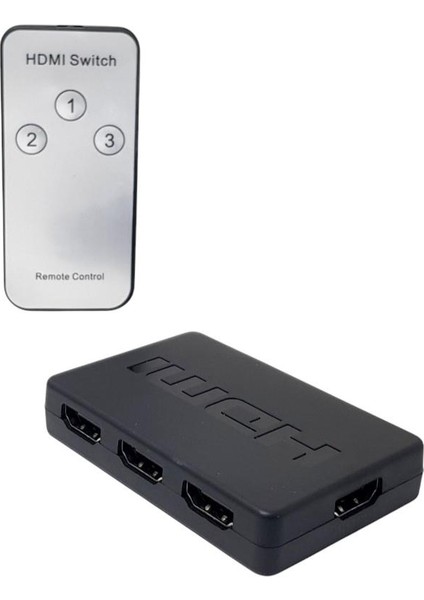 NVC-HDSW3N Kumandalı 3×1 HDMI Switch