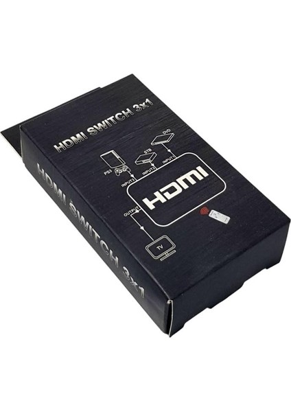 NVC-HDSW3N Kumandalı 3×1 HDMI Switch