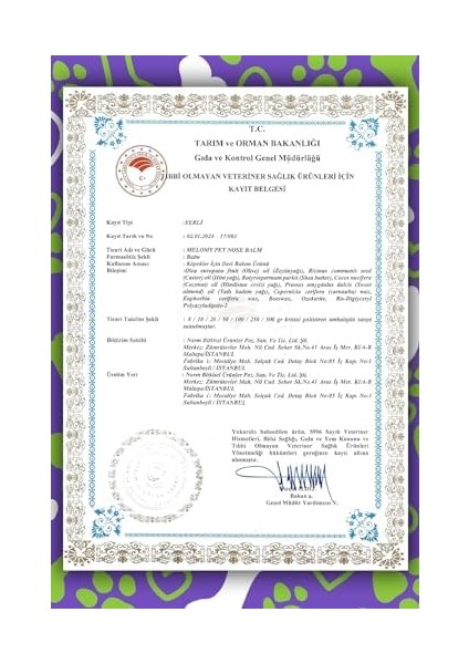 Melomy Burun Balmı modelleri