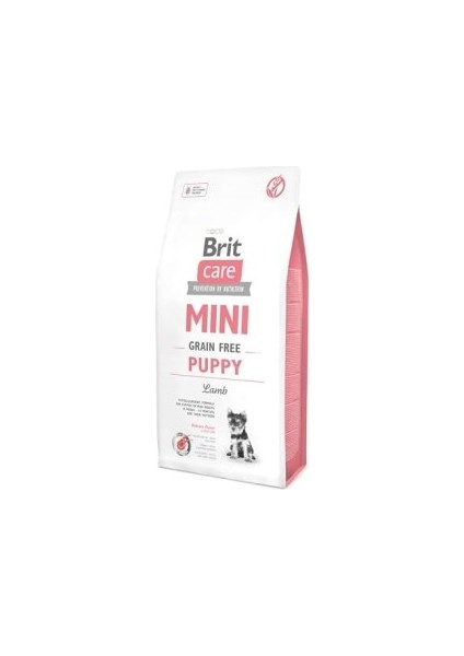 Brit Care Puppy, Minik Irk - Yavru Köpekler Için, Tahılsız, Hipoalerjenik Kuzu Etli Kuru Mama, 7 kg