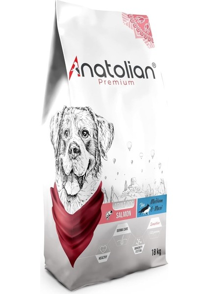 Somonlu Yetişkin Köpek Maması 18 kg indirimleri
