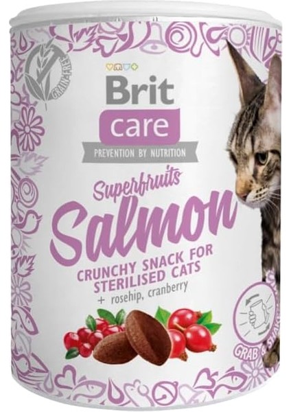 Superfruits Crunchy Snack, Süper Besinli ( Kızılcık ve Kuşburnu), Tahılsız, Somon Balıklı fiyatları