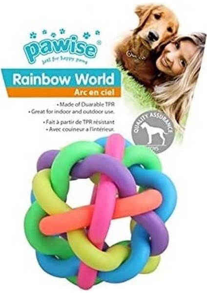 Rainbow World Örgü Top Ø 7,5 cm