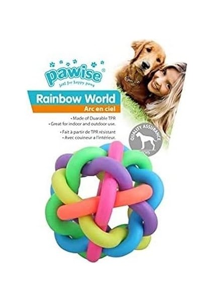 Rainbow World Örgü Top Ø 7,5 cm
