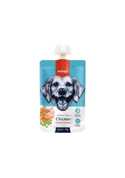 Wanpy Taze Tavuklu&havuçlu Köpek Et Ezmesi 90 gr fiyatları