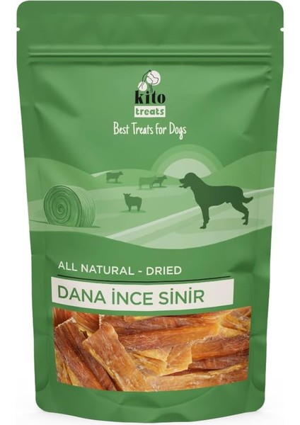 Dana İnce Sinir Çiğnemelik Köpek Ödül Maması Doğal, Glutensiz 100 gr