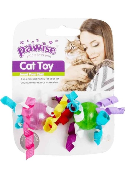 2pk Cat Balls