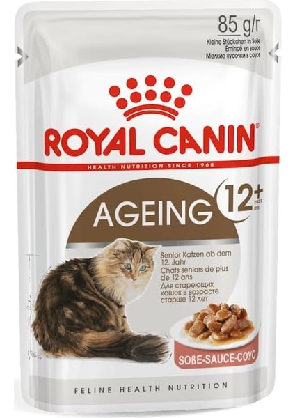 Ageing +12 Gravy Yaşlı Kedi, 85 x 12 Adet