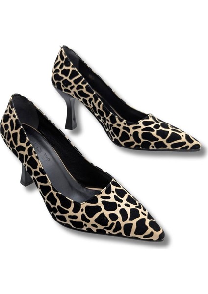 Stralende Kadın Leopar Desenli Stiletto - Stralende - Leopar - 36 fiyatları