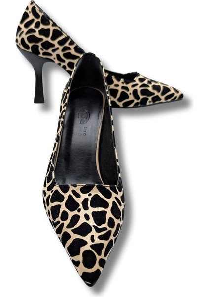 Stralende Kadın Leopar Desenli Stiletto - Stralende - Leopar - 36 modelleri