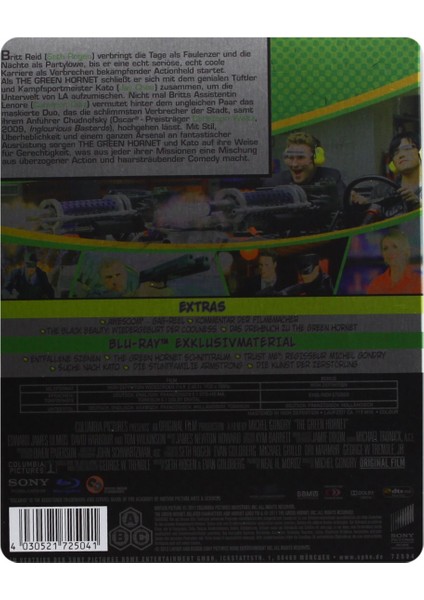 Yeşil Yaban Arısı (The Green Hornet) Blu-Ray (Metal Kutu)