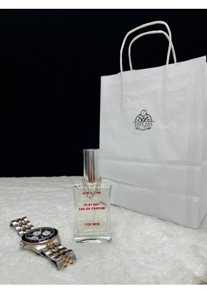 Özel Tasarım Play Boy Amberin Muhteşem Büyüsüyle Afrodizyak Erkek Parfüm