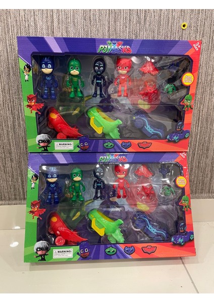 Arabalı 4'lü Pjmasks Figür