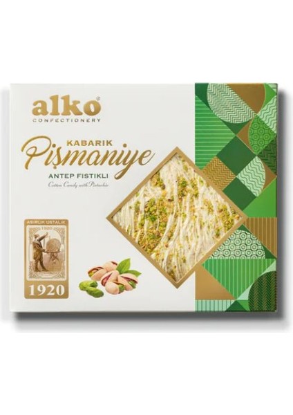 Kabarık Pişmaniye Antep Fıstıklı 250 gr