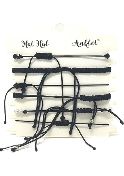 6’şarlı Ayarlanabilir Ipli Unisex Bijuteri Bileklik Seti fiyatları