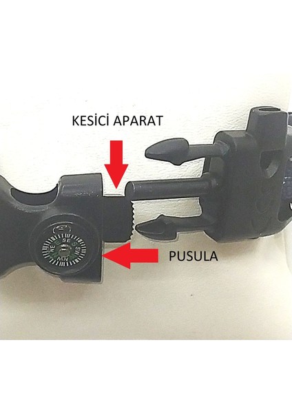 Erkek Dağcı Paracord Bileklik