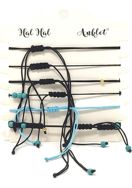 6’şarlı Ayarlanabilir Ipli Unisex Bijuteri Bileklik Seti fiyatları