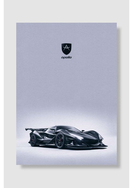 Apollo Ie Hypercar Araba Poster Çerçevesiz Yüksek Kalite Araba Afiş Duvar Poster
