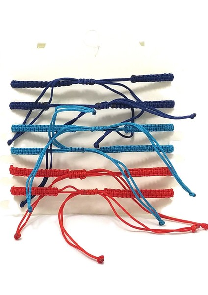 6’şarlı Ayarlanabilir Ipli Unisex Bijuteri Bileklik Seti fiyatları