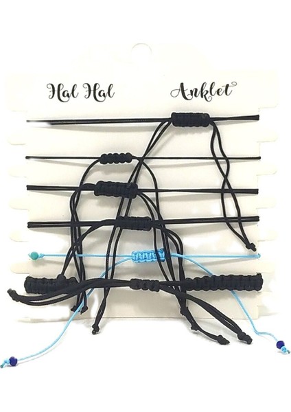 6’şarlı Ayarlanabilir Ipli Unisex Bijuteri Bileklik Seti fiyatları