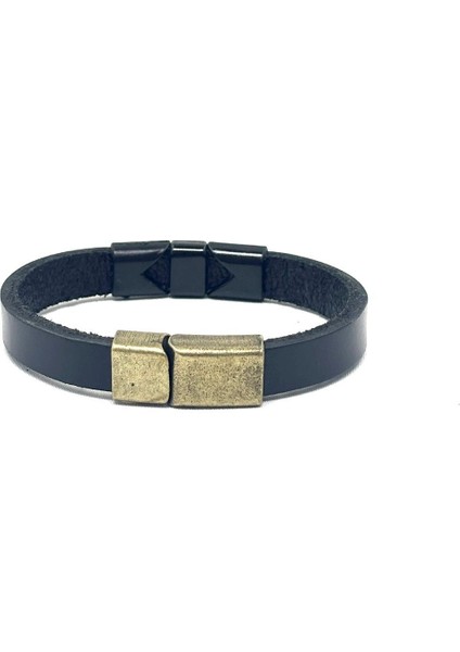 Unisex Mıknatıs Kilitli Deri Bileklik modelleri