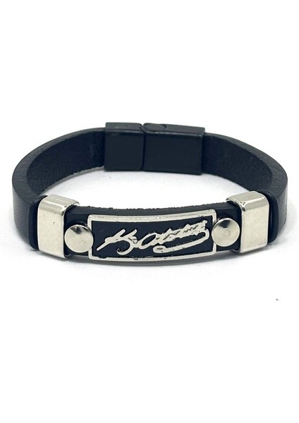 Unisex Mıknatıs Kilitli Deri Bileklik fiyatları