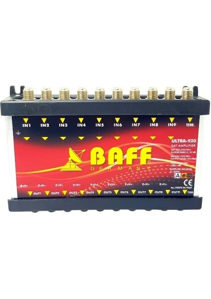 Baff ULTRA-920 10/10 Multiswitch Sat Amplifier